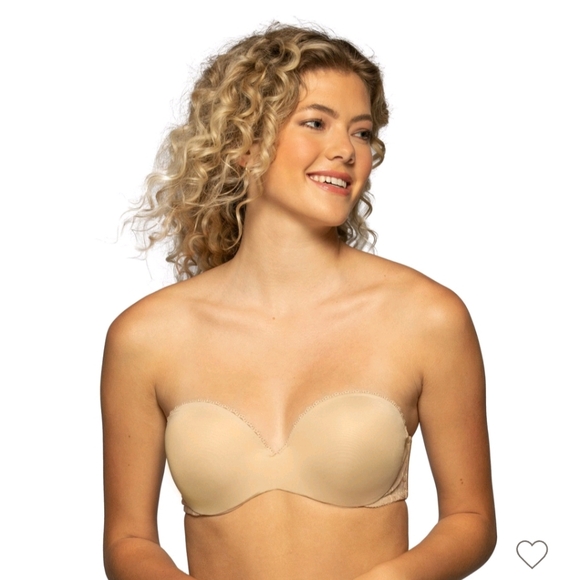 Vanity Fair Gel Touch Strapless Push Up Bra - Picture 1 of 7